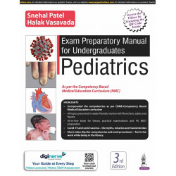 Exam Preparatory Manual for Undergraduates Pediatrics, 3/E for MBBS Final Year Students | CBME-Based Theory, Practicals and…