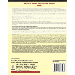 Pediatric Trauma Resuscitation Manual PTRM book by Neha Thakur (Rai), Samir Misra - Back Cover