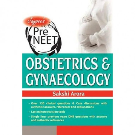Jaypee'S Pre Neet Obstetrics & Gynecology book by Arora Sakshi