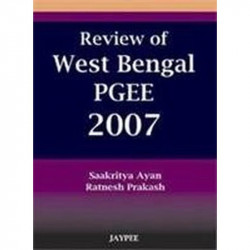 Review of West Bengal PG 2007 book by Saakritya Ayan, Ratnesh Prakash