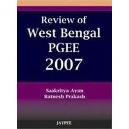 Review of West Bengal PG 2007 book by Saakritya Ayan, Ratnesh Prakash