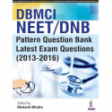 DBMCI NEET/DNB:PATTERN QUESTION BANK LATEST EXAM QUESTIONS (2013-2016) book by Mukesh Bhatia - Back Cover