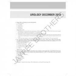Postgraduate Review Series Urology Entrance Review (PGIMER) book by Yogesh Rameshrao Barapatre - Additional Image 8