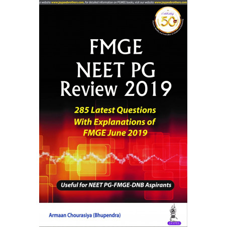 FMGE NEET PG REVIEW 2019 book by Armaan Chourasiya (Bhupendra), and DNB. This book basically deals with latest NBE questions…