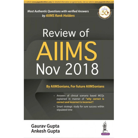 REVIEW OF AIIMS NOV 2018 book by Gaurav Gupta, Ankesh Gupta