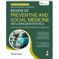 Review of Preventive and Social Medicine (Including Biostatistics), 16/E - A must have PSM book for NEET PG, INI-CET and FMG…
