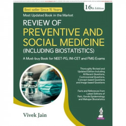 Review of Preventive and Social Medicine (Including Biostatistics), 16/E - A must have PSM book for NEET PG, INI-CET and FMG… -