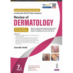 Review of Dermatology, 7/E for NEET PG, INI-CET and FMGE Aspirants | Concept-based Dermatology Review with Chapterwise Solve…