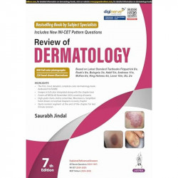Review of Dermatology, 7/E for NEET PG, INI-CET and FMGE Aspirants | Concept-based Dermatology Review with Chapterwise Solve… -