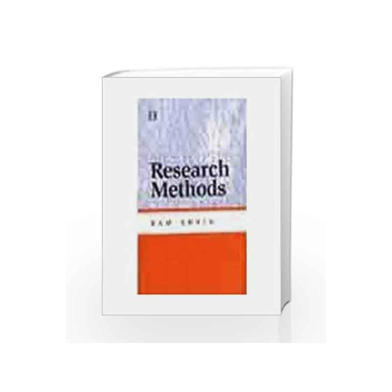 Research Methods by Ram Ahuja Book-9788170336532