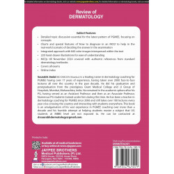Review of Dermatology, 7/E for NEET PG, INI-CET and FMGE Aspirants | Concept-based Dermatology Review with Chapterwise Solve… -