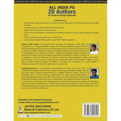 ALL INDIA PG 20 AUTHORS FOR ALL INDIA PG ENTRANCE EXAMINATION (VOL.1) book by Rajamahendran R - Additional Image 4