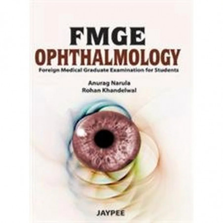 FMGE Ophthalmology (POD) book by Narula