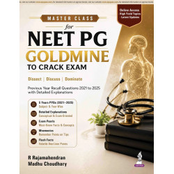 Master Class for NEET PG: Goldmine to Crack Exam | NEET PG PYQ Previous Years Solved Papers (2021-25), Subject and Year-wise…