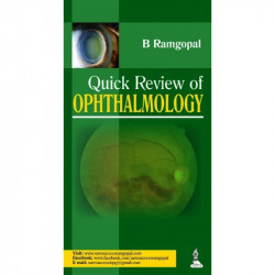QUICK REVIEW OF OPHTHALMOLOGY book by Ramgopal - Back Cover