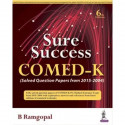 SURE SUCCESS COMED-K (SOLVED QUESTION PAPERS FROM 2015-2004) book