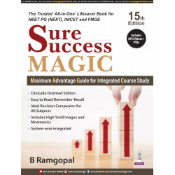 Sure Success MAGIC, 15/E for NEET PG, INI-CET & FMGE Aspirants | Maximum Advantage Guide for Integrated Course Study | Cover…