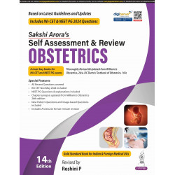 Sakshi Arora's Self Assessment and Review Obstetrics, 14/E for NEET PG and INI-CET Aspirants | 3000+ Solved MCQs with Explan…
