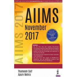 AIIMS NOV 2017 (POD) book by Thameem Saif, Apurv Mehra