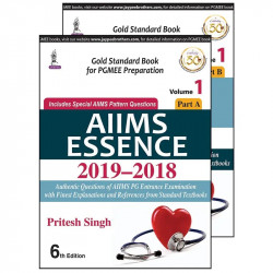 AIIMS ESSENCE 2019-2015 (Vol. 1 Part A & B) book by Pritesh Singh