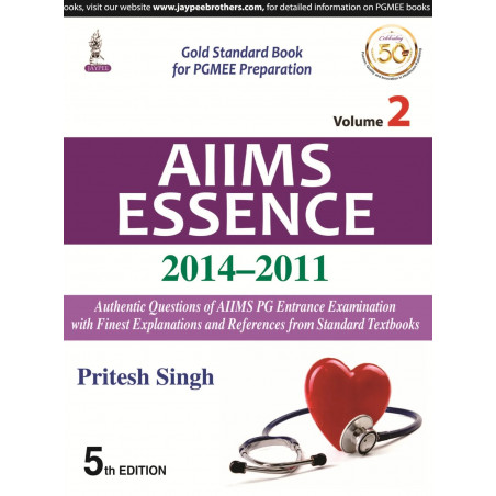 AIIMS ESSENCE 2014-2011 (VOLUME 2) book by Pritesh Singh