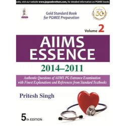 AIIMS ESSENCE 2014-2011 (VOLUME 2) book by Pritesh Singh - Back Cover