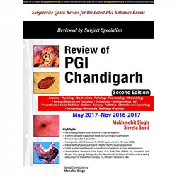 REVIEW OF PGI CHANDIGARH book by Mukhmohit Singh, Shveta Saini - Back Cover