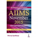 AIIMS NOVEMBER 2015 :PG ENTRANCE EXAMINATION(WITH EXPLANATORY ANSWERS) book by Upadhyay Rituraj - Back Cover