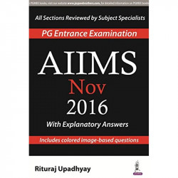 AIIMS NOV 2016 WITH EXPLANATORY ANSWERS (PG ENTRANCE EXAMINATION) book by Rituraj Upadhyay - Back Cover