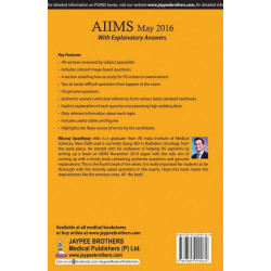 AIIMS MAY 2016 (PG ENTRANCE EXAMINATION) book by Upadhyay Rituraj - Additional Image 3