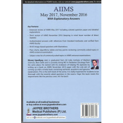 AIIMS MAY 2017 NOV 2016 (PG ENTRANCE EXAMINATION) book by Rituraj Upadhyay - Additional Image 3