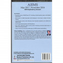 AIIMS MAY 2017 NOV 2016 (PG ENTRANCE EXAMINATION) book by Rituraj Upadhyay - Additional Image 4