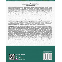 Practical Manual of Pharmacology for Medical Students, 4/E for MBBS 2nd Year and BDS Students | As Per Revised CBME 2024 (NM… -