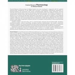 Practical Manual of Pharmacology for Medical Students, 4/E for MBBS 2nd Year and BDS Students | As Per Revised CBME 2024 (NM… -