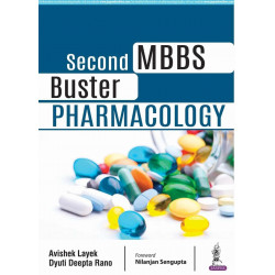 Second MBBS Buster Pharmacology book by Layek Avishek
