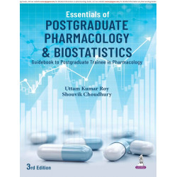 Essentials of Postgraduate Pharmacology & Biostatistics, 3/E for PG Trainees | CBME Curriculum with Biostatistics, Research…