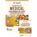 (OLD EDITION) pharmacology book by KD Tripathi - Back Cover
