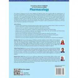 Competency Based Logbook for 2nd Professional MBBS Pharmacology, 3/E | NMC CBME Skill Competency Record with AETCOM, AITo, S… -