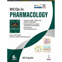 MCQs in Pharmacology, 6/E with 2,300+ MCQs for MBBS 2nd Year Students | Chapter-wise Self-Assessment and Exam Revision Bank… - B