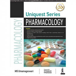 Uniquest Series: Pharmacology book by MS Umamageswari - Back Cover
