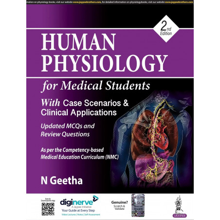 Human Physiology for Medical Students, 2/E for MBBS 1st Year Students | With Case Scenarios, Clinical Applications, Updated…