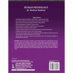 Human Physiology for Medical Students, 2/E for MBBS 1st Year Students | With Case Scenarios, Clinical Applications, Updated… - A