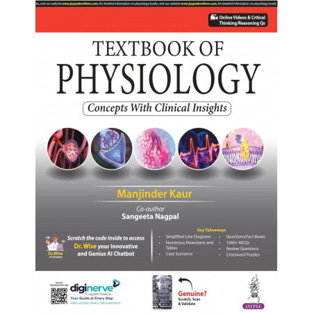 Textbook of Physiology: Concepts with Clinical Insights for MBBS 1st Year Students | NMC-Aligned Physiology Textbook with Ca…