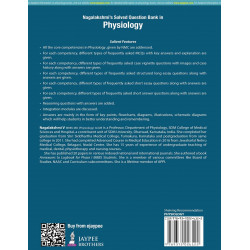 Nagalakshmi's Solved Question Bank in Physiology, 2/E for MBBS First Year Students | CBME Question Bank with Essays, MCQs, C… -