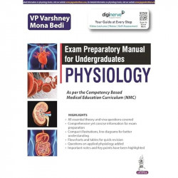 EXAM PREPARATORY MANUAL FOR UNDERGRADUATES PHYSIOLOGY book by VP Varshney Mona Bedi - Back Cover