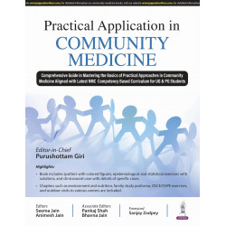 PRACTICAL APPLICATION IN COMMUNITY MEDICINE book by "Editor-in-Chief Purushottam Giri"