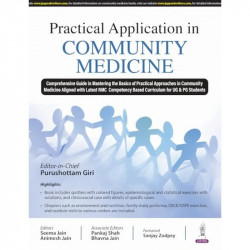 PRACTICAL APPLICATION IN COMMUNITY MEDICINE book by "Editor-in-Chief Purushottam Giri" - Back Cover