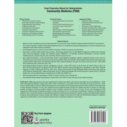 Exam Preparatory Manual for Undergraduates: Community Medicine (PSM), 5/E for MBBS Students | NMC Competency-based Guide wit… -