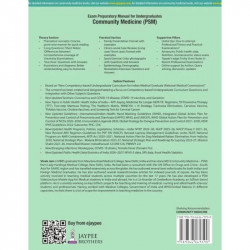Exam Preparatory Manual for Undergraduates: Community Medicine (PSM), 5/E for MBBS Students | NMC Competency-based Guide wit… -