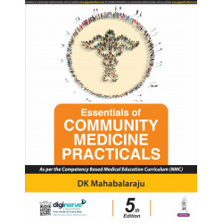 Essentials of Community Medicine Practicals, 5/E for MBBS Students | PSM Practical Manual with Case Studies, Spotters, Field…